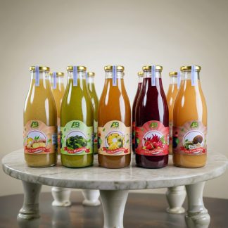 Pack jus bio 10x1L en verre