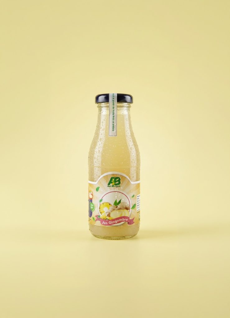 Jus Bio Gingembre 250ml Verre