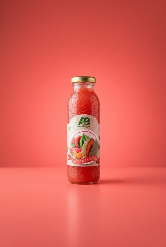 Jus Bio Melon Pastèque 250ml Verre